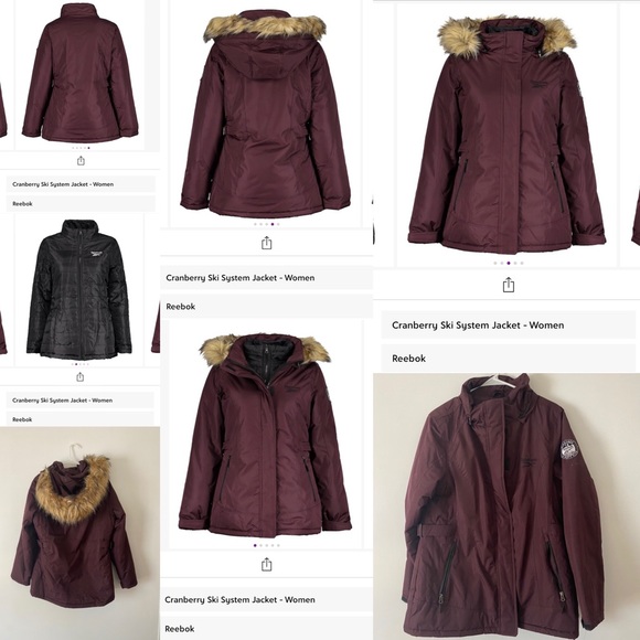 Cranberry Ski System Reebok Jacket - Picture 4 of 6